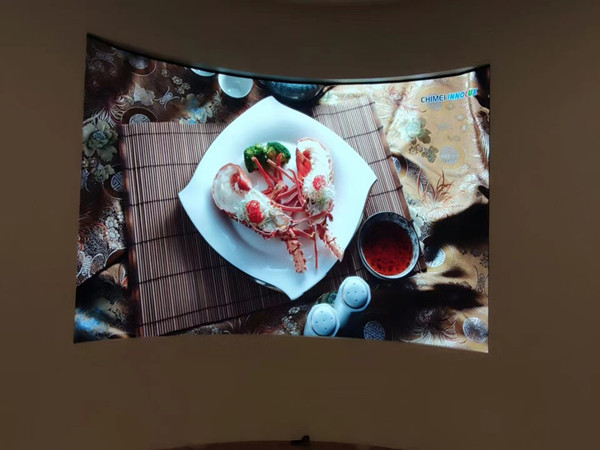 安龙室内P2.5弧形LED屏